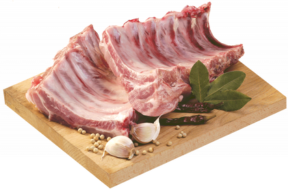 Tiras de Entrecosto de Porco