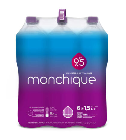 Água Monchique Alcalina Pack 6