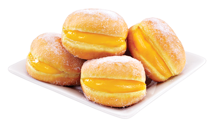 Bola de Berlim com Creme