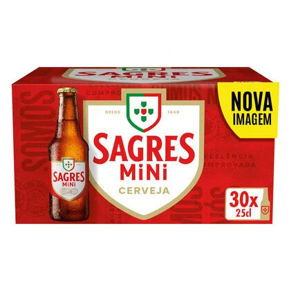 Cerveja com Álcool Mini Pack 30