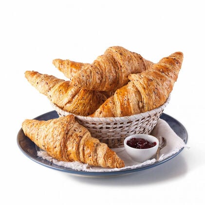 Croissant com Sementes