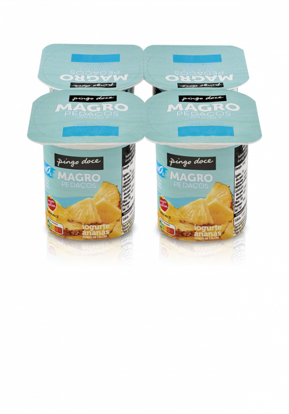 Iogurte Magro Pedaços Ananás