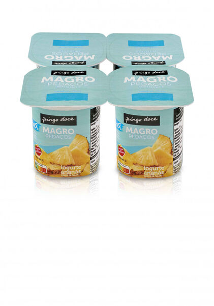 Iogurte Magro Pedaços Ananás