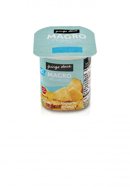 Iogurte Magro Pedaços Ananás