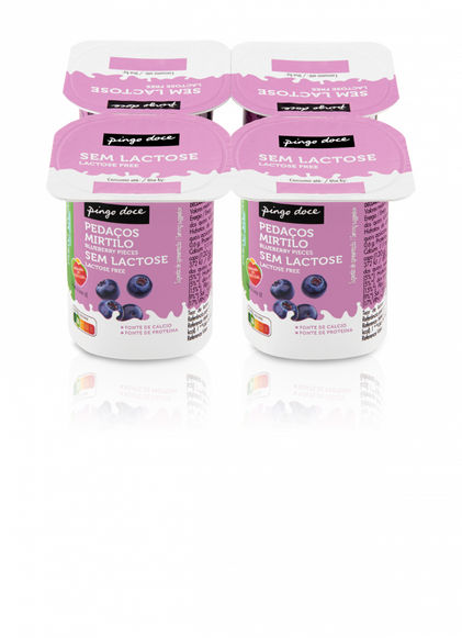 Iogurte Pedaços Mirtilo sem Lactose
