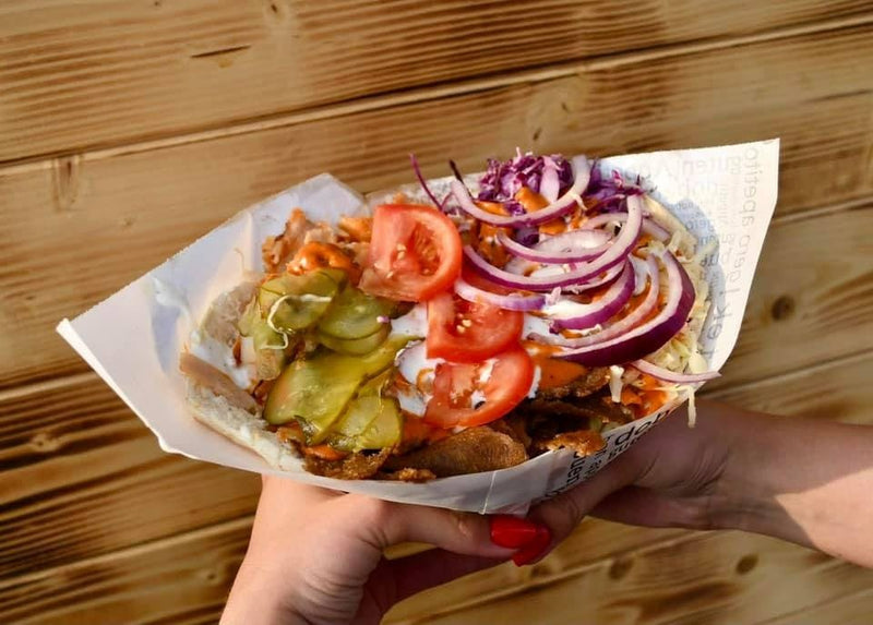 Menu Doner Wrap Vegetariano